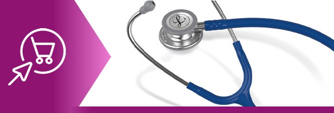 Stetoscopio Littmann Classic III blu scuro
